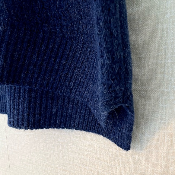 Sweater Vest, Pull-over, Boxy, Oversized, Nubby Weave, Warm Royal Blue, … - Picture 6 of 11